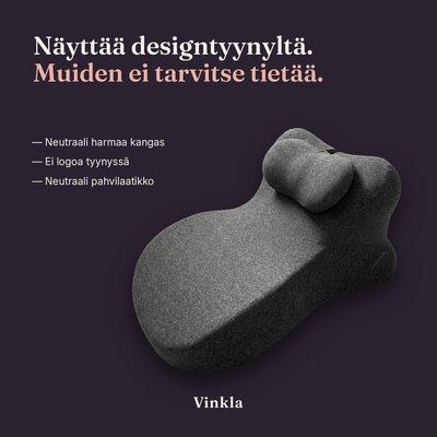 Huomaamaton muotoilu – näyttää tavalliselta tyynyltä
